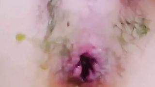 Korean girl poopy anal candy