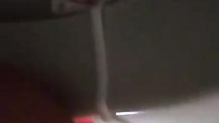 Big hairy ass pooping closeup