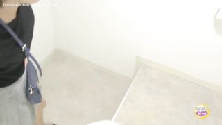 Constipated poop from mature japanese lady