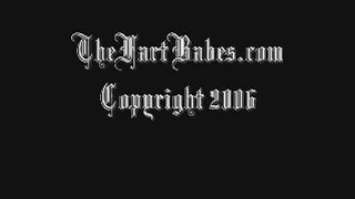 Cute blonde teen girl poop