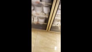 Japanese worker lady caught pooping