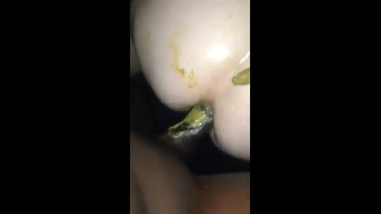 Dirty Interracial scat fuck