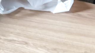 Pooping on the tissue paper