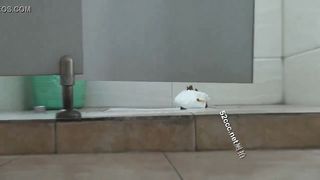 Chinese lady pooping caught on cam