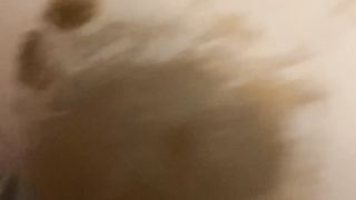 Fucking my hot sexy doll in poopy white crotchless panties