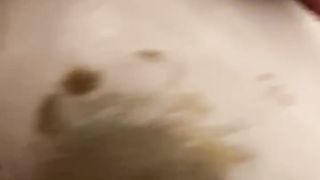 Fucking my hot sexy doll in poopy white crotchless panties