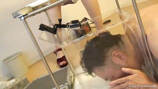 Japanese gal and hot shit for slave