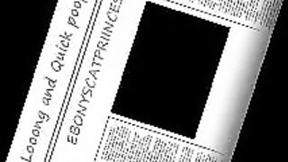 Dirty horny ebony lady shitting hard