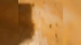 Slutty ebony lady shitting hard