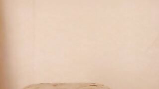 Cute teen girl and seductive poop