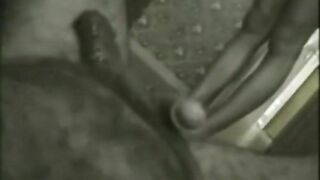 Cute girl spread ass cheeks for poop