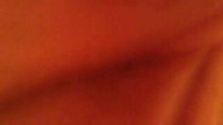 Chubby ass lady poops POV