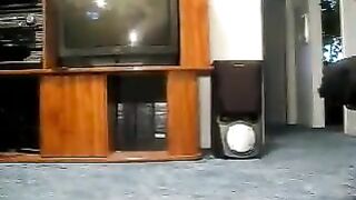 Stunning phat black booty and yellow shit