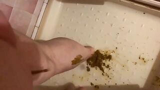 Leaking shit in the shower