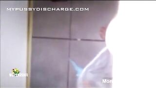 Hairy wet pussy leaking and pooping