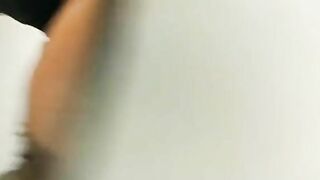 Cheeky girl and shit and poop closeup