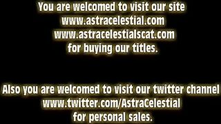 Stunning scat fuck session