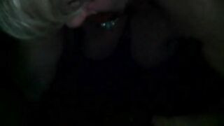 Amateur dirty couple in hot scat blowjob