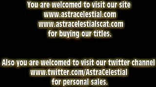 Dirty and messy scat fuck session