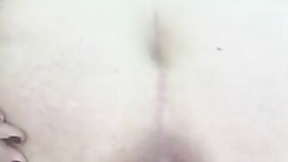 Beautiful amateur BBW lady pooping