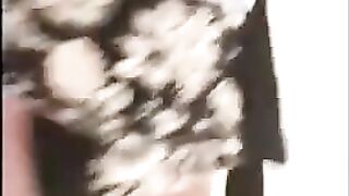 Big turds from older woman closeup