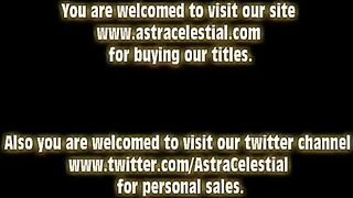 Dirty horny girl in sexy scat fuck