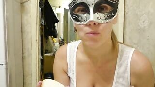 Cute wife and shit bread