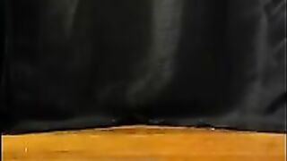 Chick pooping on the mirror