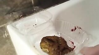 Dirty Masturbating N Poop