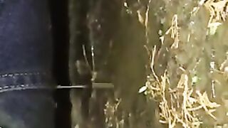 Emema and heavy shit outdoor