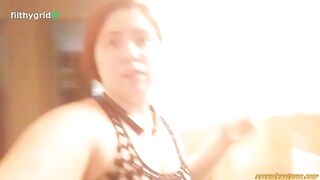 Cute chubby wife homemade poop