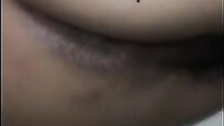 Gorgeous lady and closeup poop