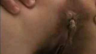 Sexy maid in stockings poop