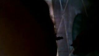 Lady and amateur poop