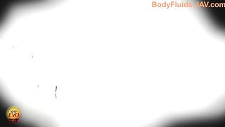 Cute Japanese hairy teen babe love pooping