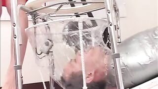 Slim sexy Japanese lady poops