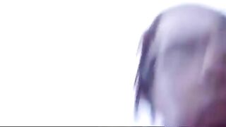 Messy poop outside the door