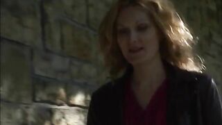 Smooth ass girl poops outdoor