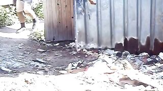 Old woman pees and poops outdoors voyeurstyle.com - EroProfile_ Original