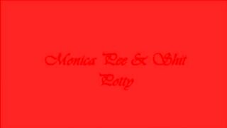 Redhead mature lady potty poop