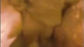 Dirty and messy poop closeup