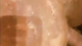 Dirty and messy poop closeup