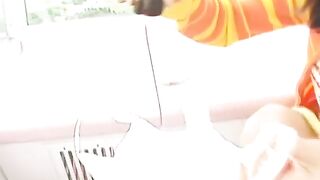 Japanese young girl poop after enema