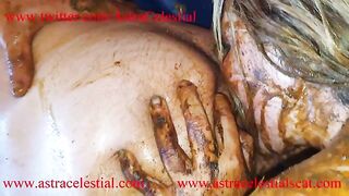 Super cum and sexy scat group fuck