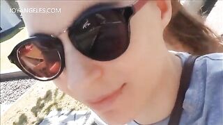 Sexy poop selfie in outdoors