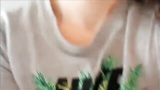 Sexy poop selfie in outdoors