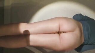 Standing diarrhea solo fun