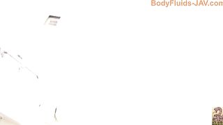 Cute brunette Japanese gal and hot poop