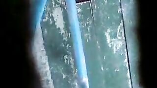 Toilet hidden cams in Central Asia toilet