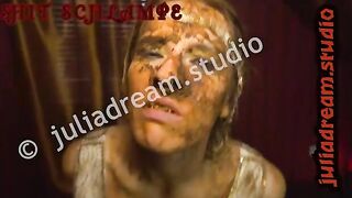 Dirty mature whore messy poop